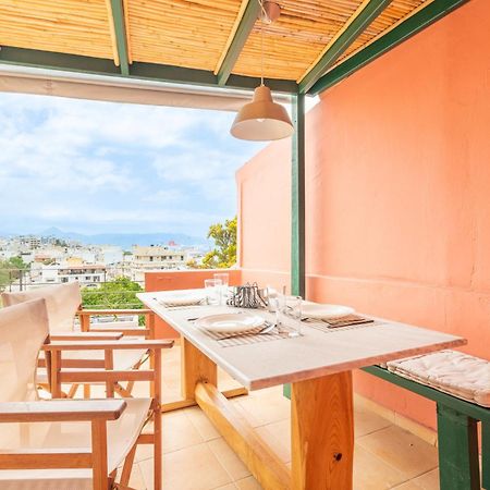 City Loft Near The Airport With Seaview Heraklion Exteriör bild