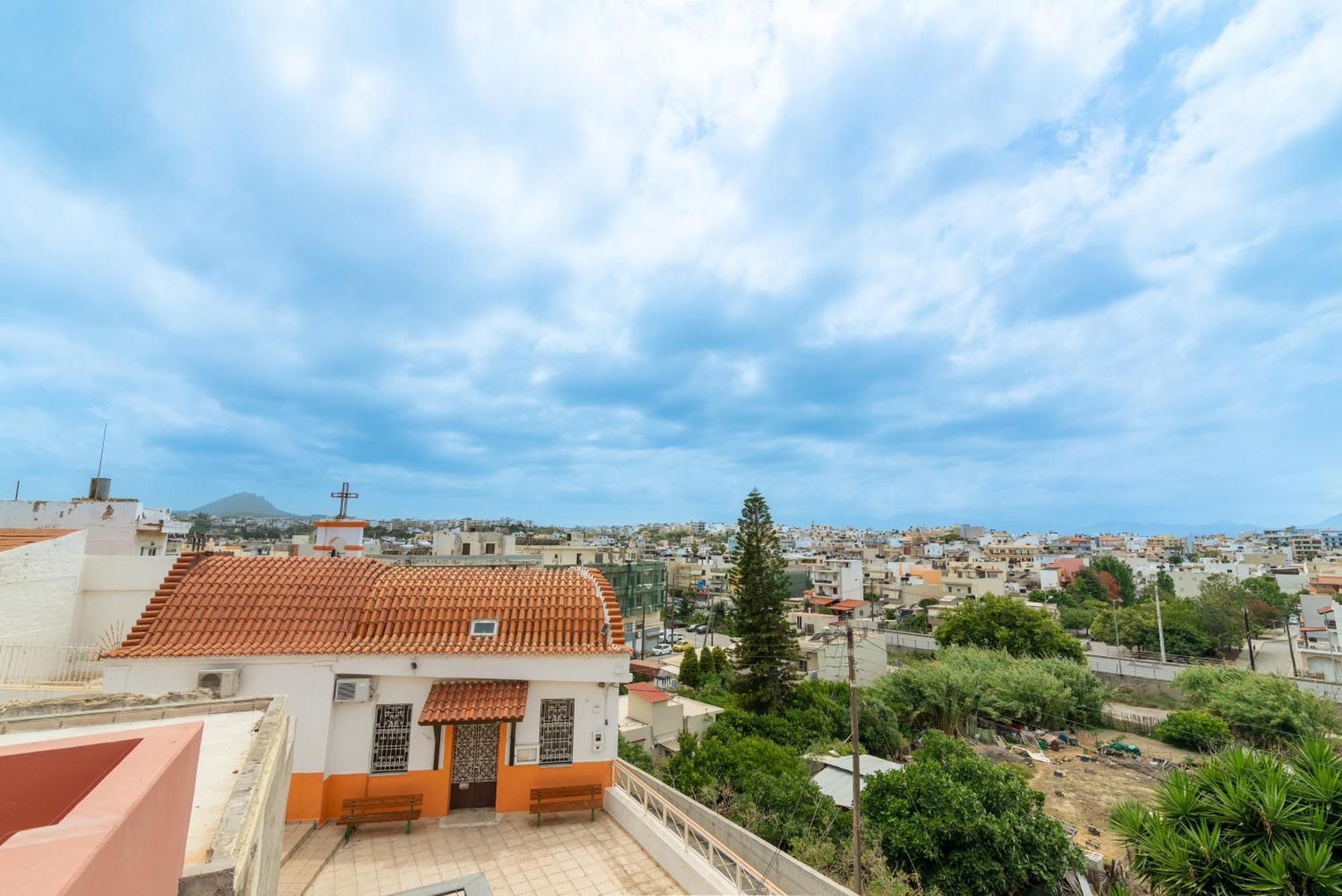 City Loft Near The Airport With Seaview Heraklion Exteriör bild